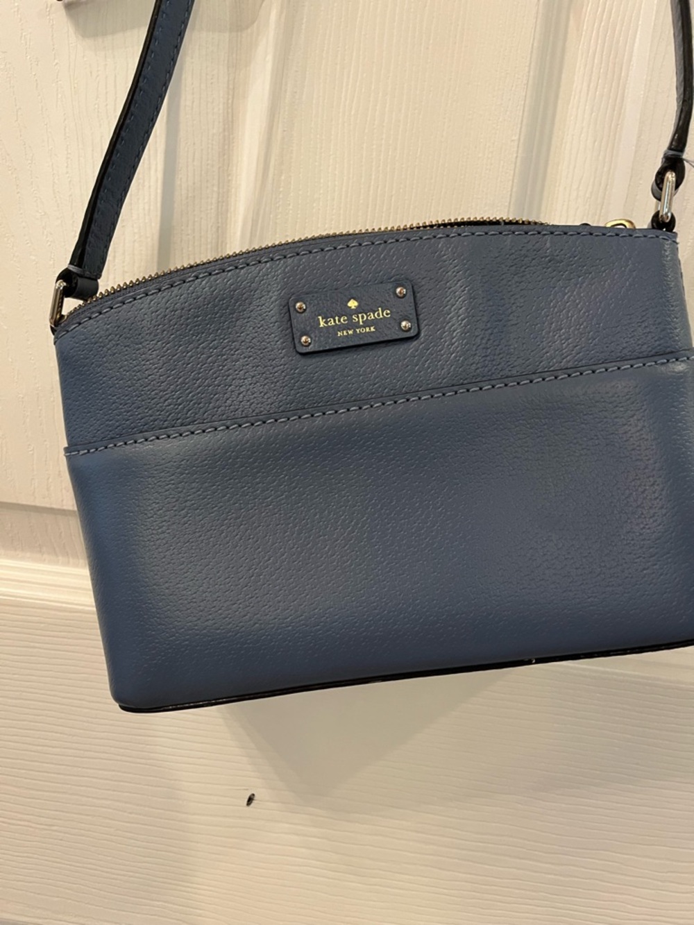 kate spade Blue Leather Crossbody Bag